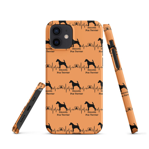 Smooth Fox Terrier | Heartbeat | iPhone® Snap Case