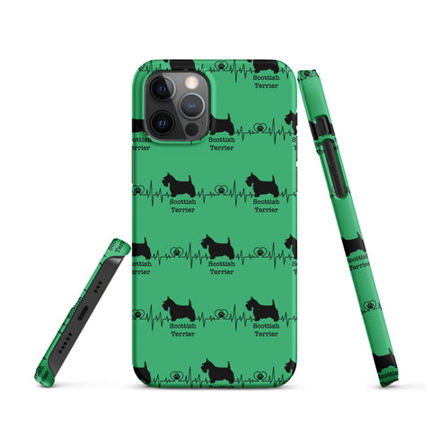 Scottish Terrier | Heartbeat | iPhone® Snap Case