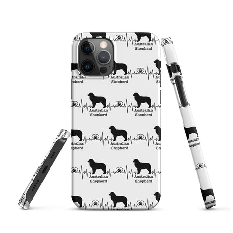 Australian Shepherd | Heartbeat | iPhone® Snap Case