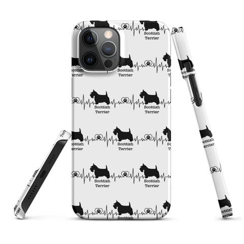 Scottish Terrier | Heartbeat | iPhone® Snap Case