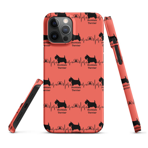 Scottish Terrier | Heartbeat | iPhone® Snap Case