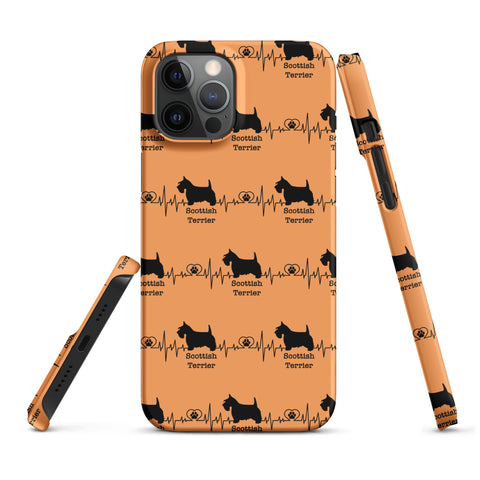 Scottish Terrier | Heartbeat | iPhone® Snap Case