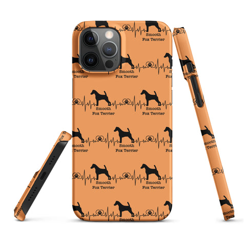 Smooth Fox Terrier | Heartbeat | iPhone® Snap Case