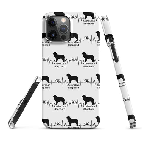 Australian Shepherd | Heartbeat | iPhone® Snap Case