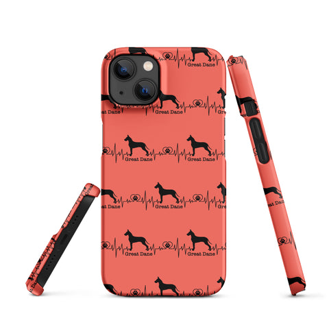 Great Dane | Heartbeat | iPhone® Snap Case