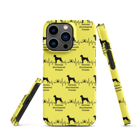 German Shorthaired Pointer | Heartbeat | iPhone® Snap Case