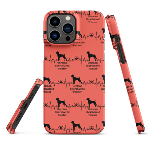 German Shorthaired Pointer | Heartbeat | iPhone® Snap Case