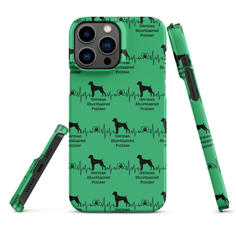 German Shorthaired Pointer | Heartbeat | iPhone® Snap Case