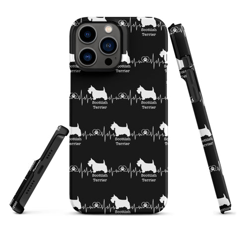 Scottish Terrier | Heartbeat | iPhone® Snap Case