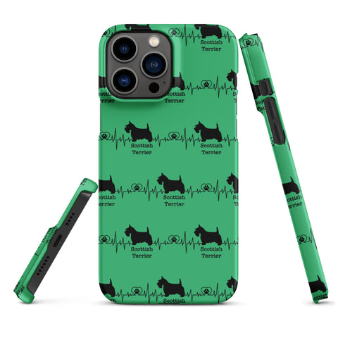 Scottish Terrier | Heartbeat | iPhone® Snap Case