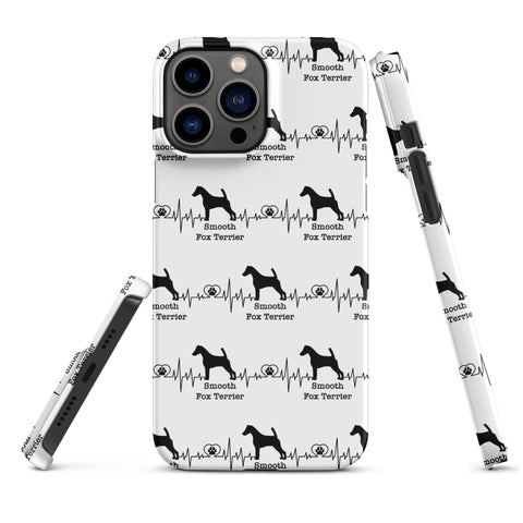 Smooth Fox Terrier | Heartbeat | iPhone® Snap Case