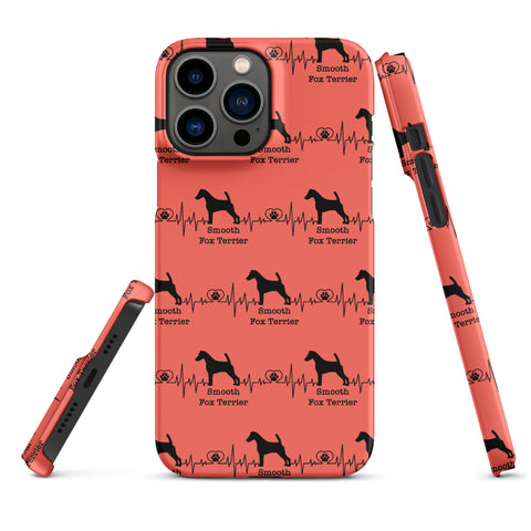 Smooth Fox Terrier | Heartbeat | iPhone® Snap Case