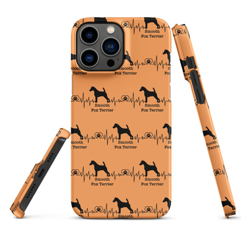 Smooth Fox Terrier | Heartbeat | iPhone® Snap Case