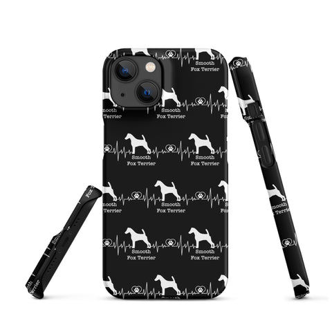 Smooth Fox Terrier | Heartbeat | iPhone® Snap Case