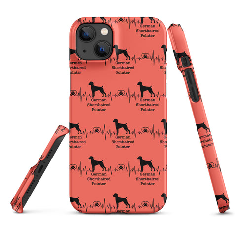 German Shorthaired Pointer | Heartbeat | iPhone® Snap Case