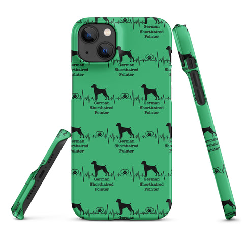 German Shorthaired Pointer | Heartbeat | iPhone® Snap Case