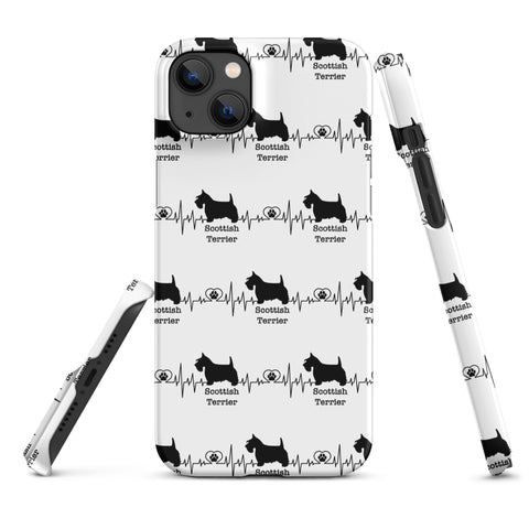 Scottish Terrier | Heartbeat | iPhone® Snap Case