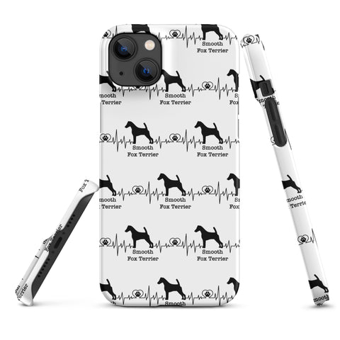 Smooth Fox Terrier | Heartbeat | iPhone® Snap Case