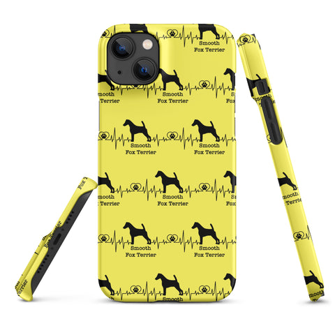 Smooth Fox Terrier | Heartbeat | iPhone® Snap Case