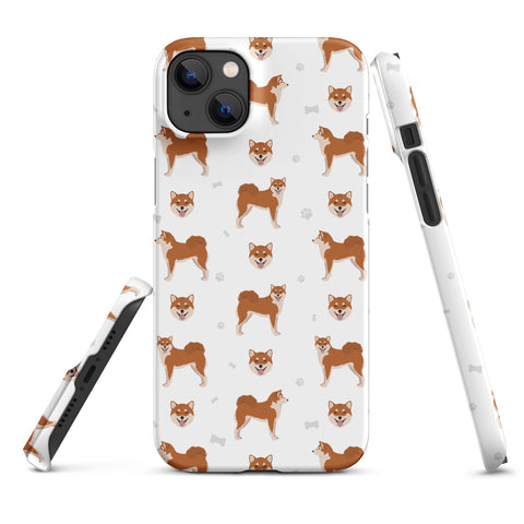 Shiba Inu | Illustrated | iPhone® Snap Case