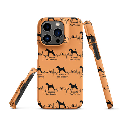 Smooth Fox Terrier | Heartbeat | iPhone® Snap Case