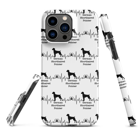 German Shorthaired Pointer | Heartbeat | iPhone® Snap Case