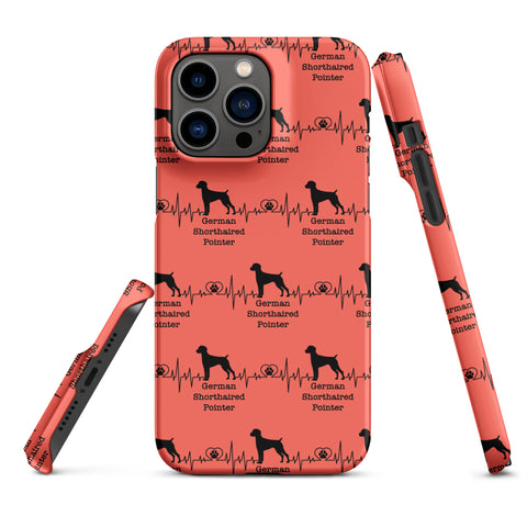 German Shorthaired Pointer | Heartbeat | iPhone® Snap Case