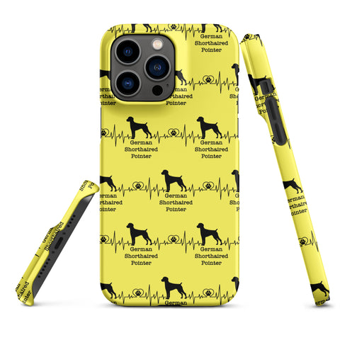 German Shorthaired Pointer | Heartbeat | iPhone® Snap Case