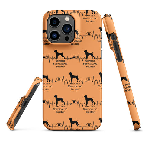 German Shorthaired Pointer | Heartbeat | iPhone® Snap Case