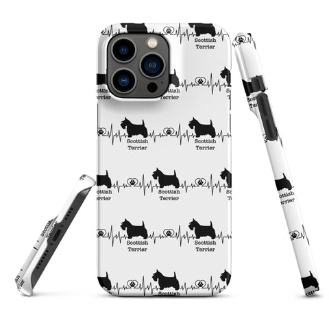 Scottish Terrier | Heartbeat | iPhone® Snap Case