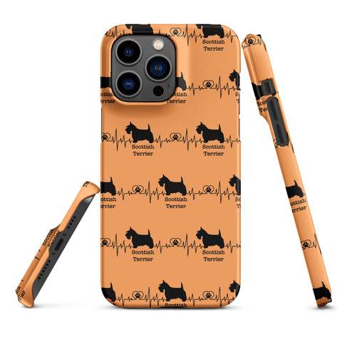 Scottish Terrier | Heartbeat | iPhone® Snap Case