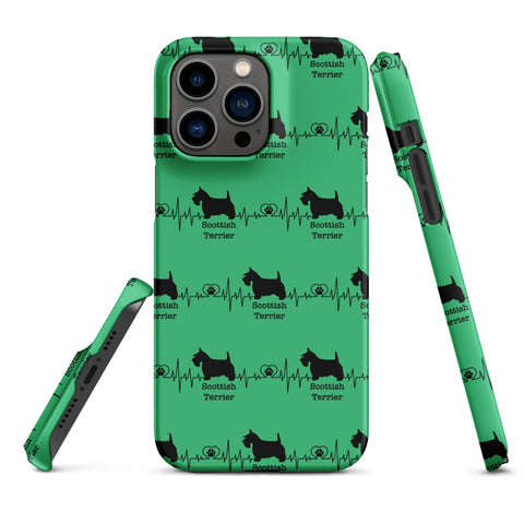 Scottish Terrier | Heartbeat | iPhone® Snap Case