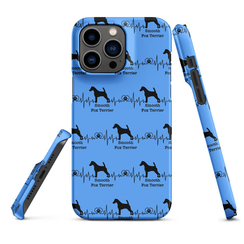 Smooth Fox Terrier | Heartbeat | iPhone® Snap Case