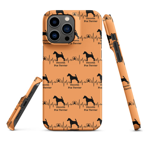 Smooth Fox Terrier | Heartbeat | iPhone® Snap Case