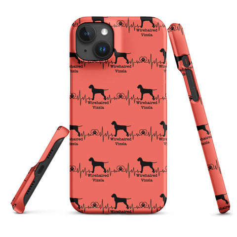 Wirehaired Vizsla | Heartbeat | iPhone® Snap Case