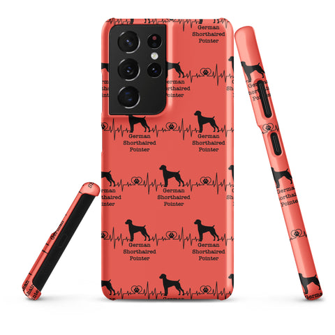 German Shorthaired Pointer | Heartbeat | Samsung® Snap Case