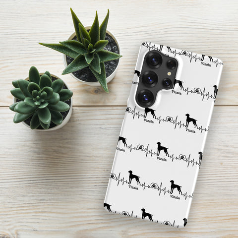 Vizsla | Heartbeat | Samsung® Snap Case | White
