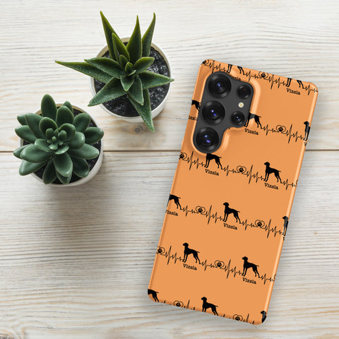 Vizsla | Heartbeat | Samsung® Snap Case | Orange