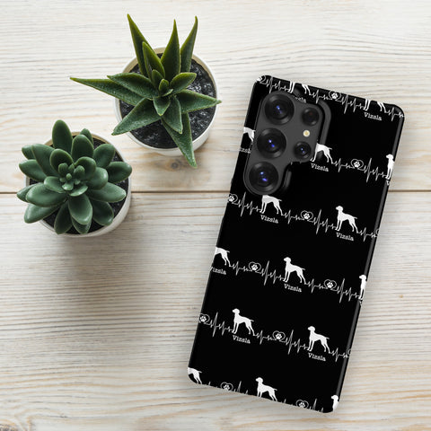 Vizsla | Heartbeat | Samsung® Snap Case | Black