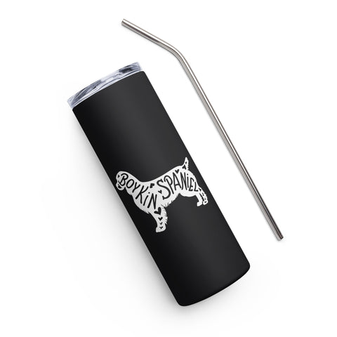 Boykin Spaniel | Silhouette | 20 oz Stainless Steel Tumbler