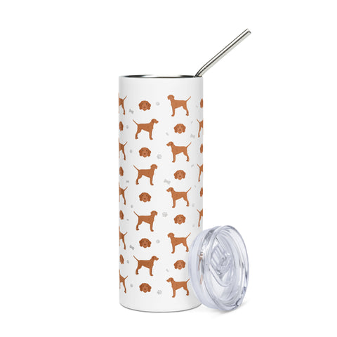 Wirehaired Vizsla | Illustrated | 20 oz Stainless Steel Tumbler