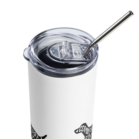 German Shorthaired Pointer | Silhouette | 20 oz Stainless Steel Tumbler