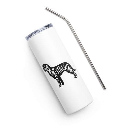 Spinone Italiano | Silhouette | 20 oz Stainless Steel Tumbler