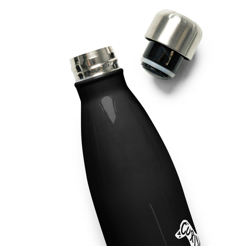 Curly-Coated Retriever | Silhouette | 17 oz Stainless Steel Water Bottle