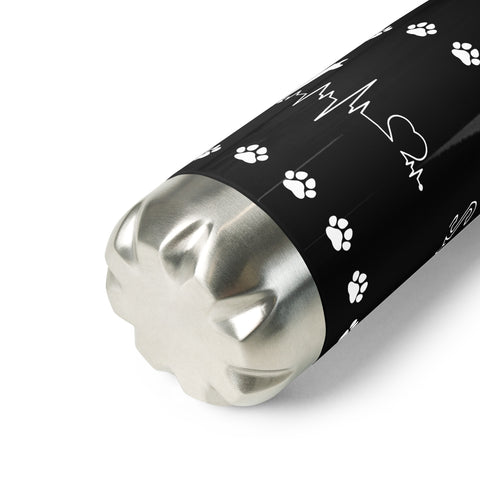 Shiba Inu | Heartbeat | 17 oz Stainless Steel Water Bottle