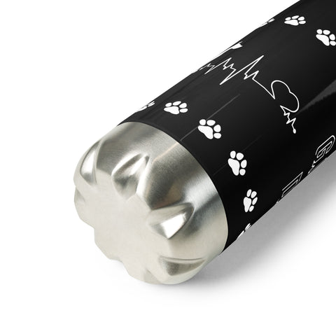 Great Dane | Heartbeat | 17 oz Stainless Steel Water Bottle