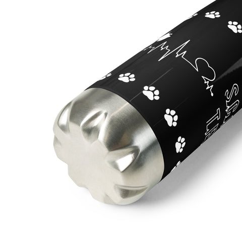 Scottish Terrier | Heartbeat | 17 oz Stainless Steel Water Bottle