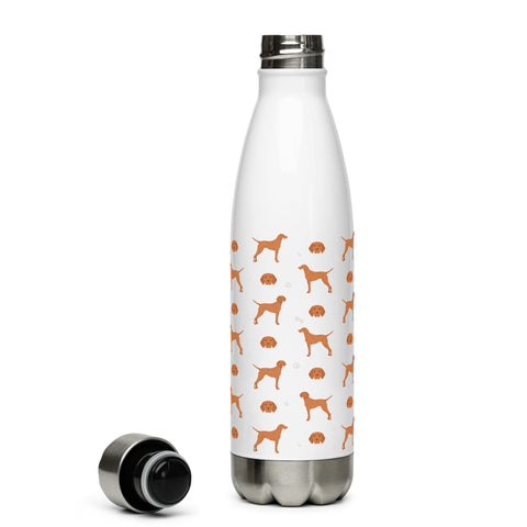 Vizsla | Illustrated | 17 oz Stainless Steel Water Bottle