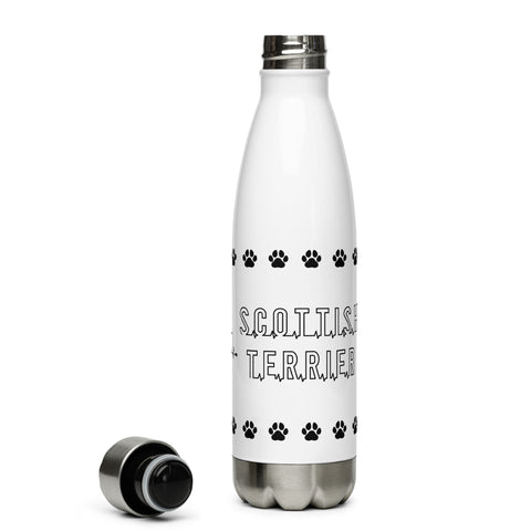 Scottish Terrier | Heartbeat | 17 oz Stainless Steel Water Bottle