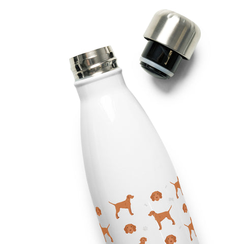 Wirehaired Vizsla | Illustrated | 17 oz Stainless Steel Water Bottle